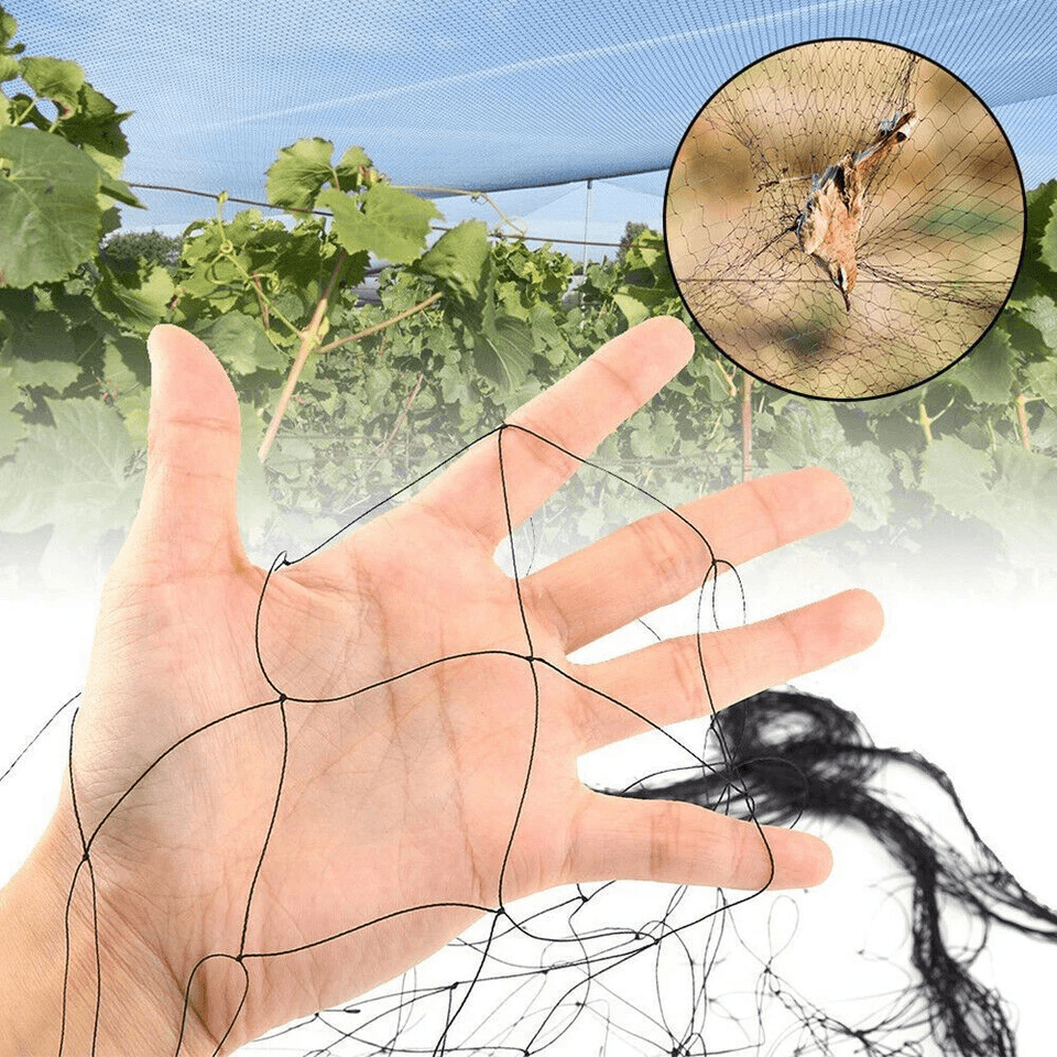 Anti Bird Netting for Garden Pond Tree Fruit Crop Plant Mesh Protection