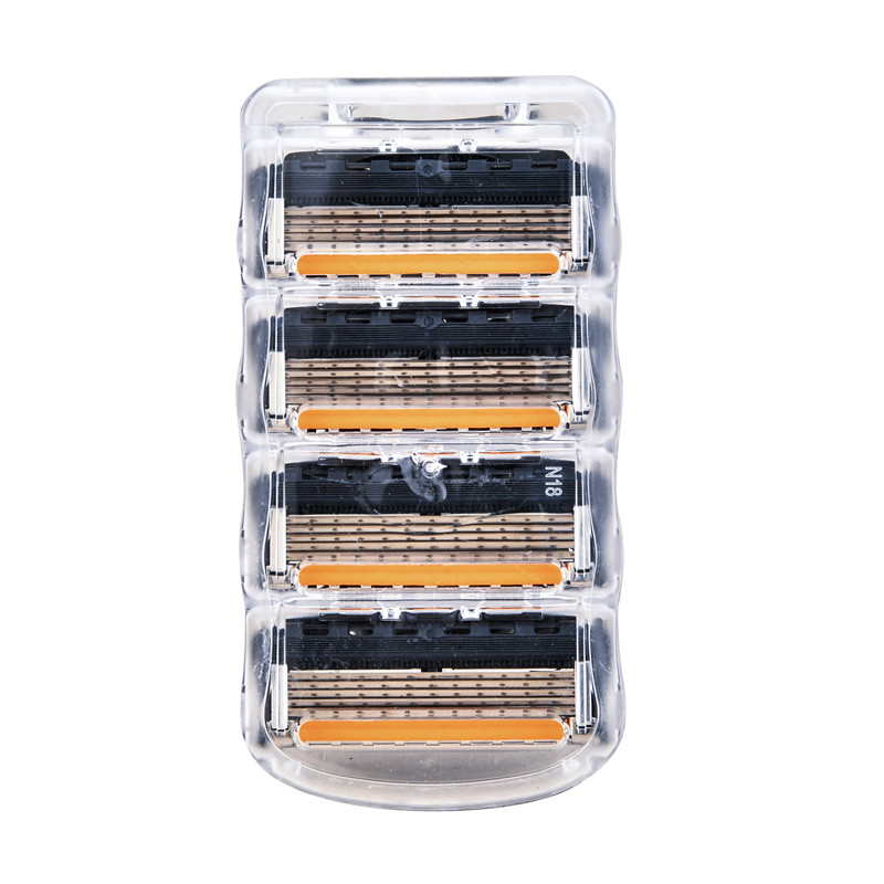 5 Layer Men's Shaving Razor with Replacement Blades for Smooth Precision Grooming