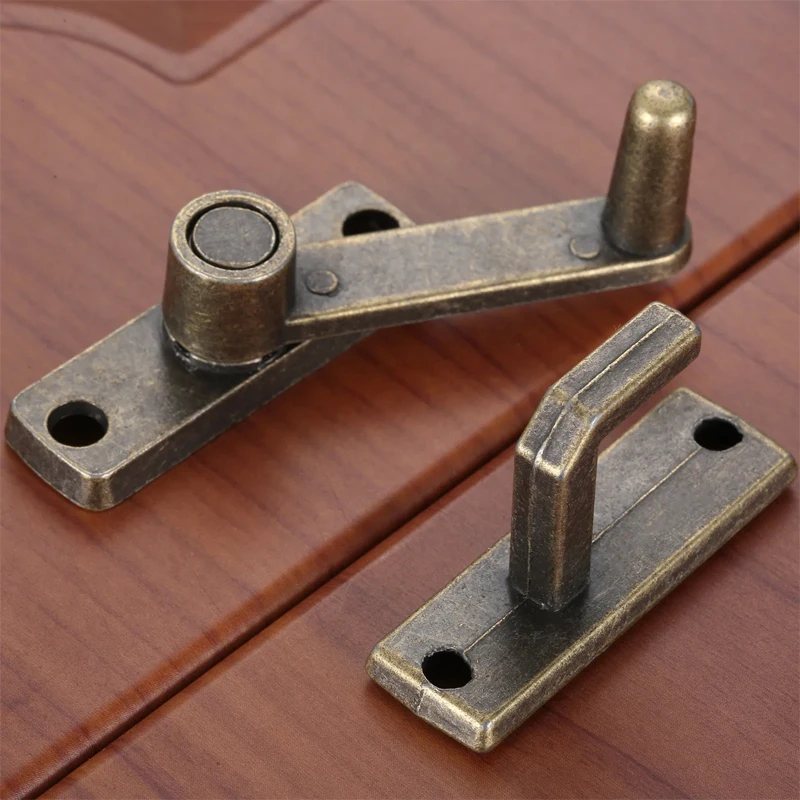 Premium Bronze Sliding Door Lock Handle Durable sliding door lock & door latch guard for Enhanced home safety latch