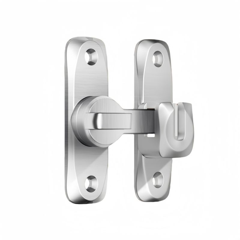 Premium Flip Door Lock Heavy Duty Sliding Door Security Latch with Anti Theft Zinc Alloy Door Bolt
