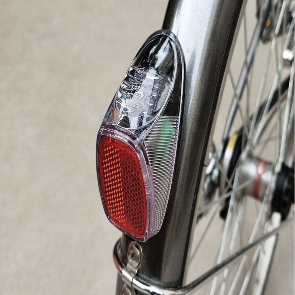 Solar Bike Tail Light Compact LED Bicycle Rear Safety Light