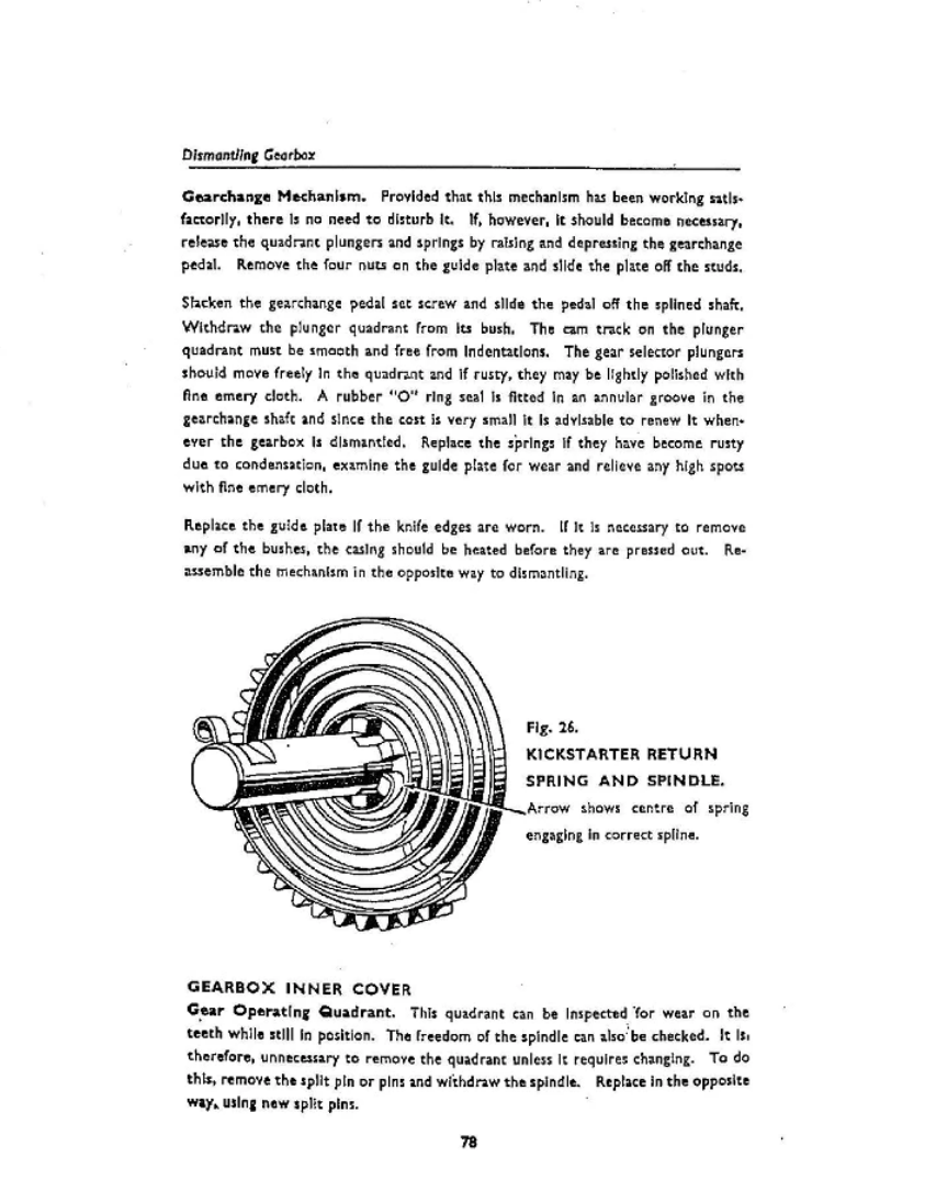 TRIUMPH BONNEVILLE T120 SERVICE MANUAL visual data 7