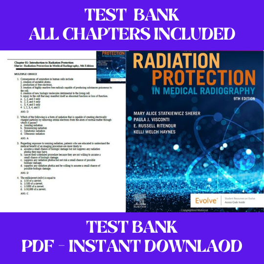 Radiation Protection in Medical Radiography 9th Edition by M Inspire