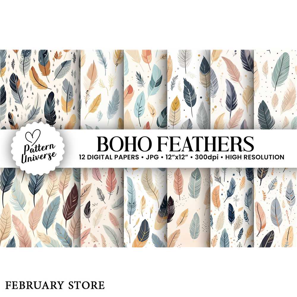 Feather Pattern | Inspire Uplift