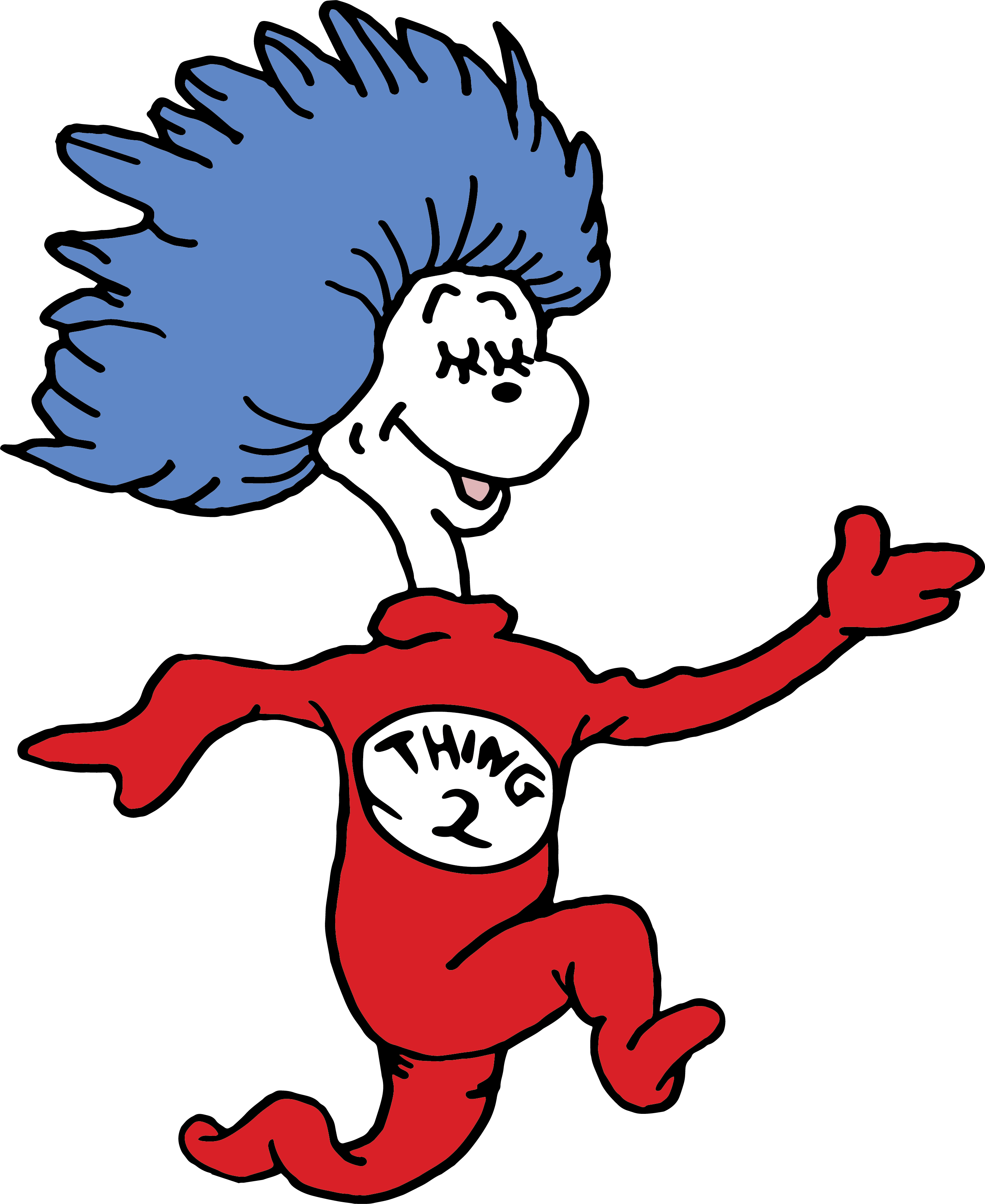 Thing 2 Icon Thing 2 Svg, Dr. Seuss Svg, Dr. Seuss Clipart, Dr. Seuss Tea | Inspire ...