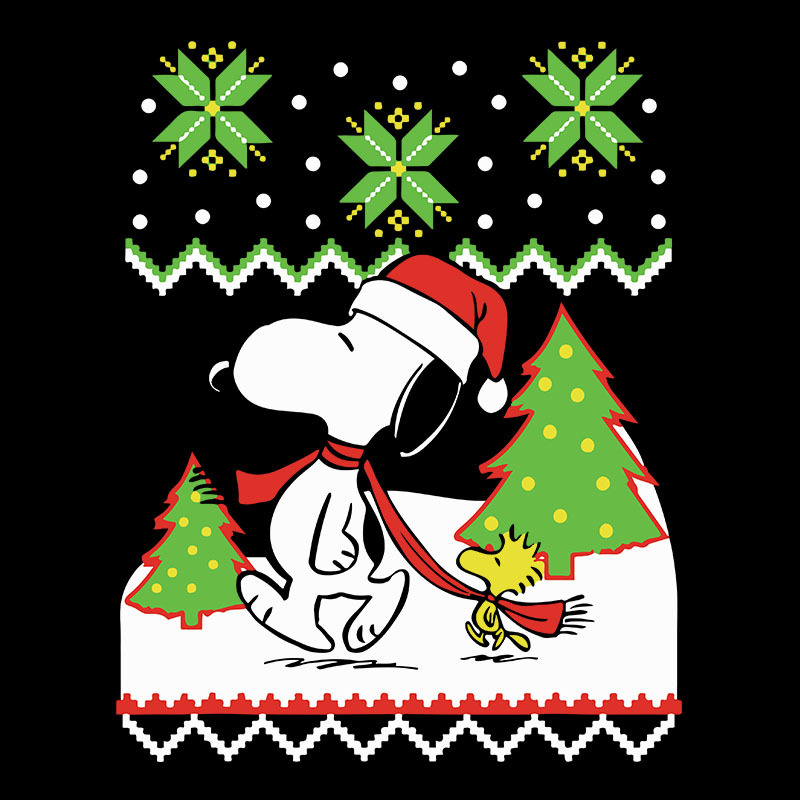 Peanuts Snoopy Christmas Svg, Snoopy Svg, Ugly Christmas Svg | Inspire ...