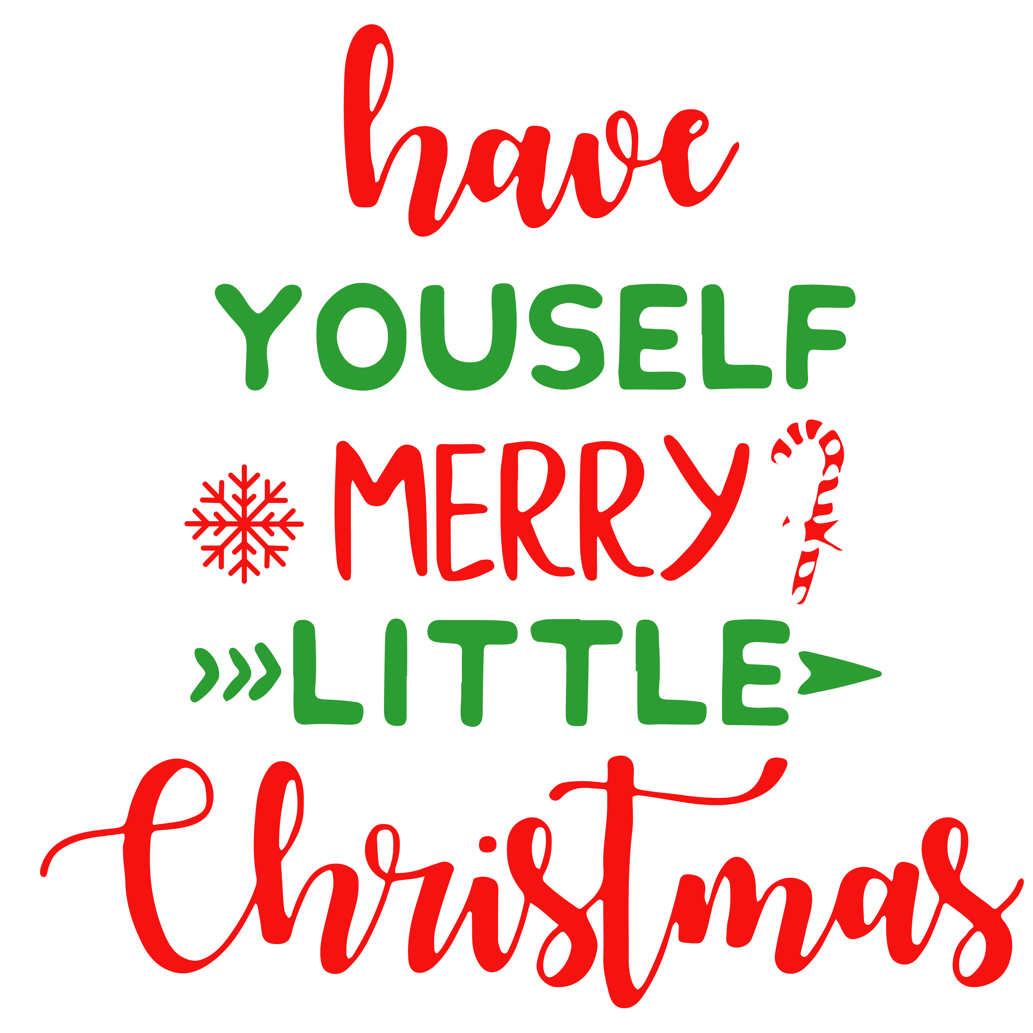 All ready for a merry little christmas