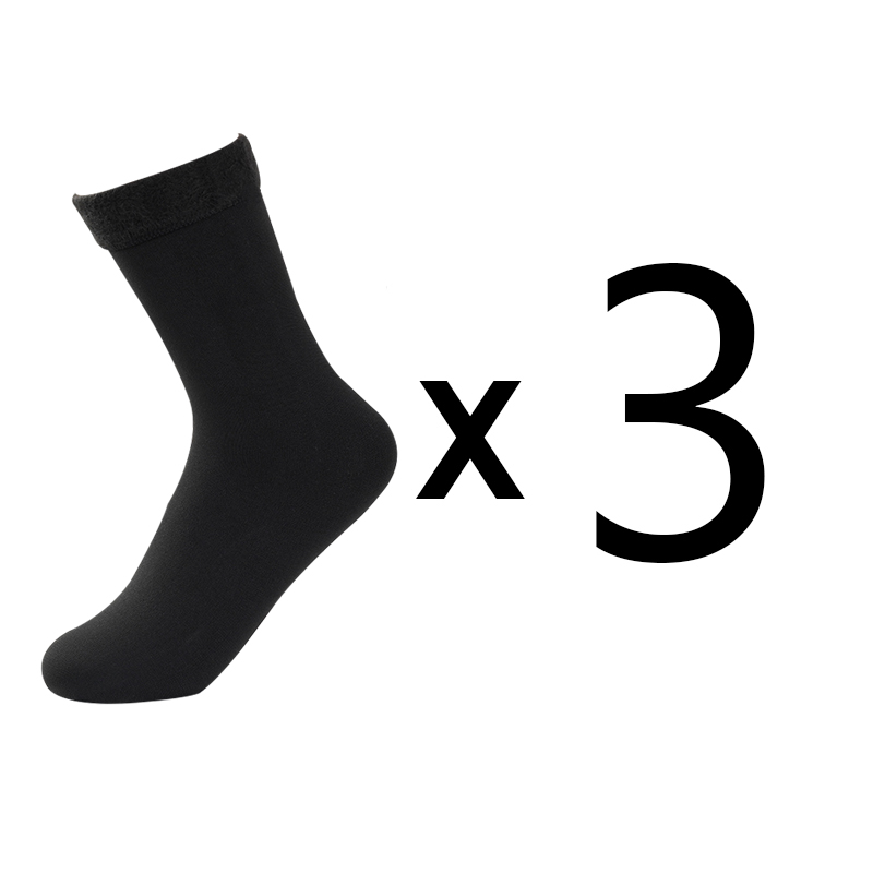 Thermal Winter Socks for Women, Thicken Pack for Snow Boots & Cold Weather, Cozy Solid Color Design to Resist Cold