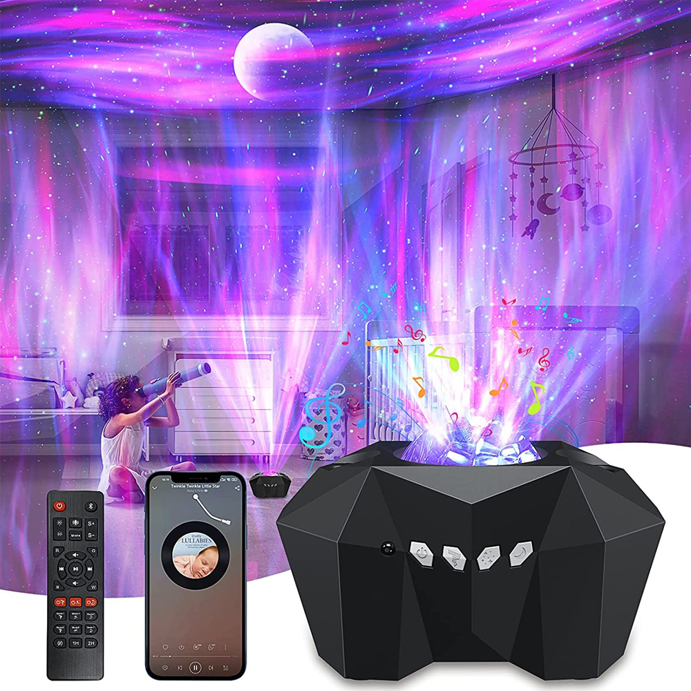 Upbeat Projector Galaxy Aurora Projector w/ Bluetooth Speaker | Inspire Uplift