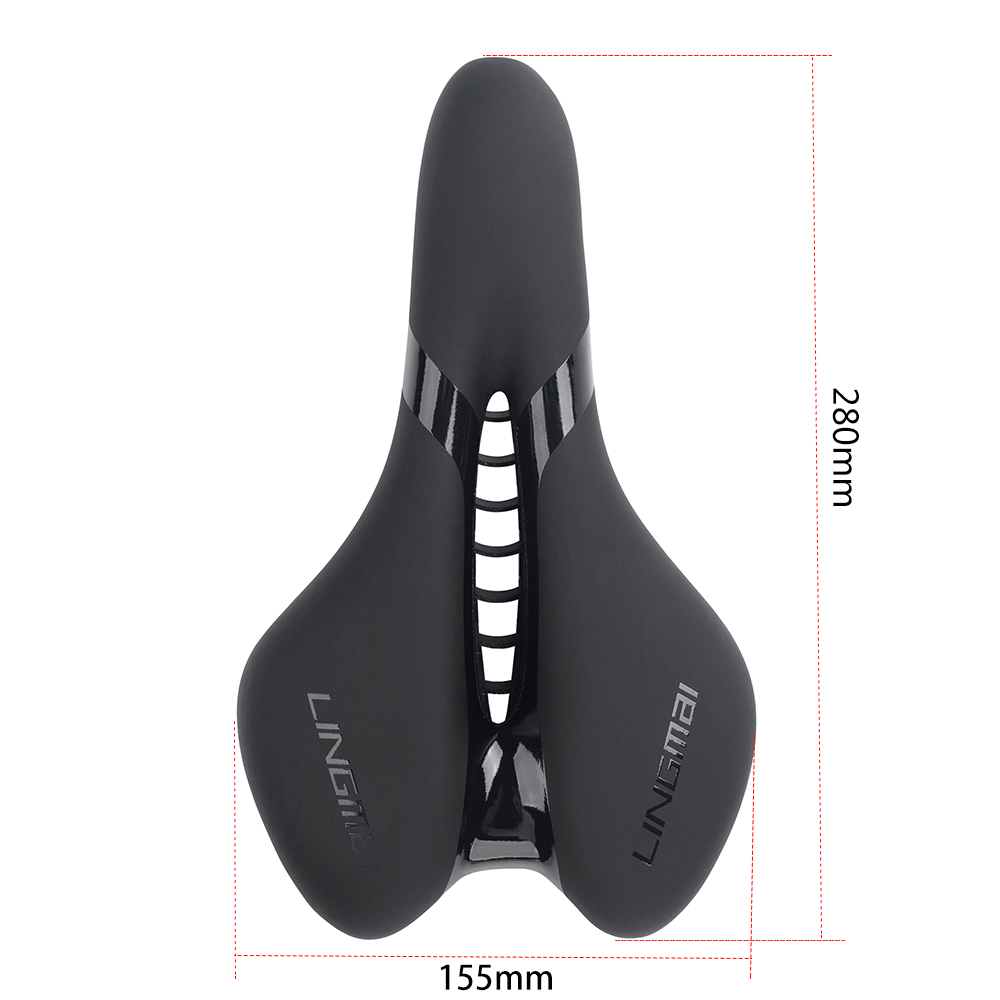 Comfort Bike Seat for Men & Women - Waterproof Bicycle Saddle with Soft Shock Absorbing for MTB, Mountain, Road Bike