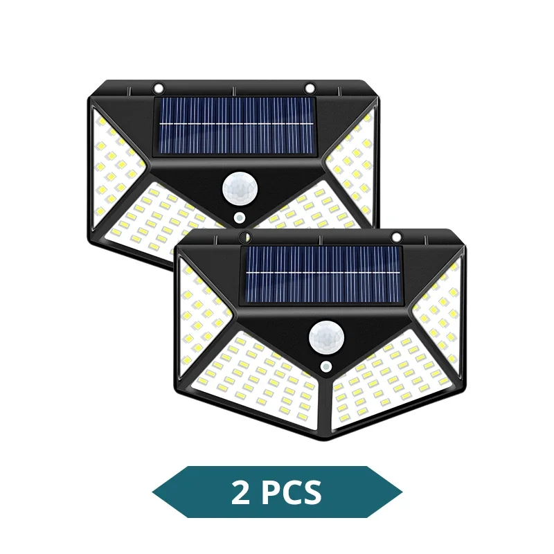 Multifunctional LED Solar Light with Motion Sensor, 270° Outdoor Garden Wall Lamp, IP65 Waterproof Decoration
