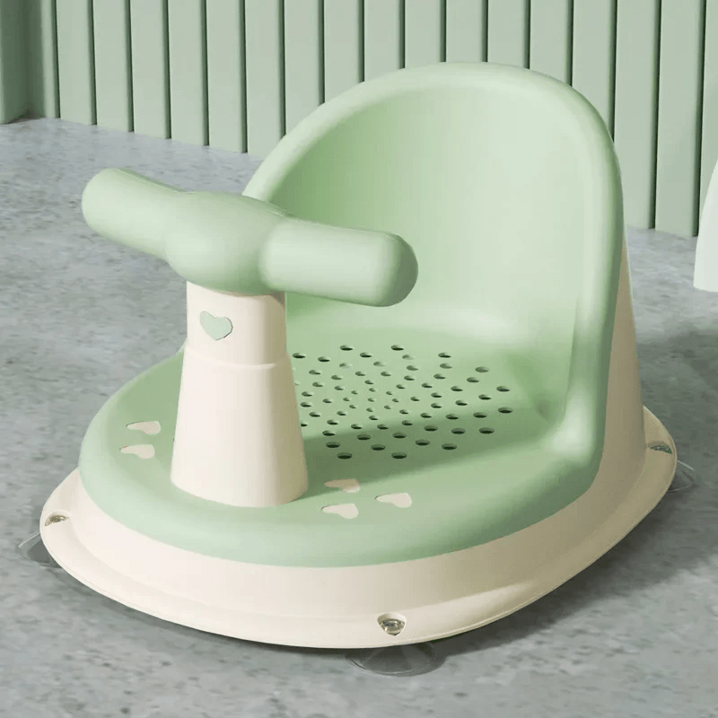Baby Shower Chair with Body Support, Portable Bath Seat for Newborns and Toddlers, Infant Bathing Essentials