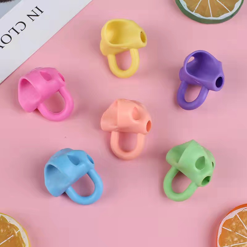 20 Pcs Pen Holder Corrector, Three Finger Grip, Primary School Writing Practice Protective Cover