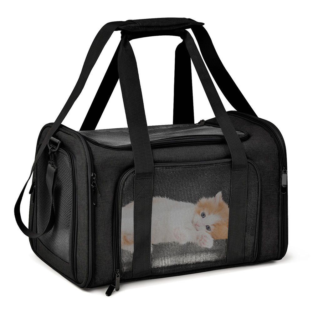 Cat Pet Carriers, Dog Travel Bags Airline Approved, Soft Side Dog Carrier Backpack, Portable Travel Transport