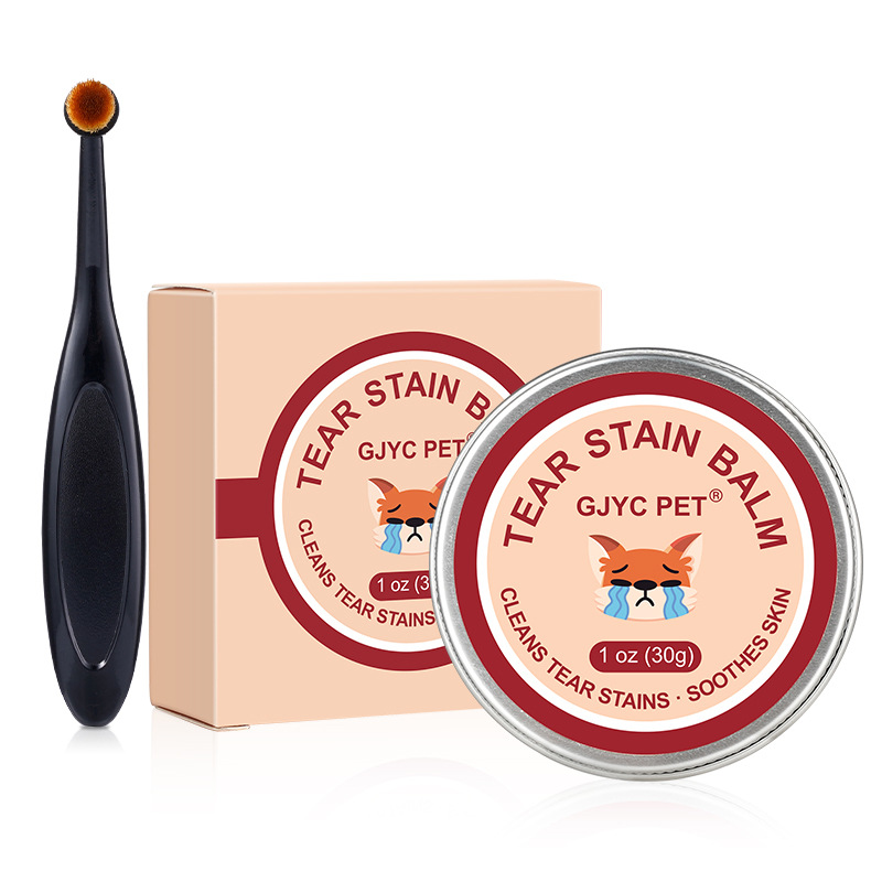 Natural Tear Stain Remover Balm for Dogs and Cats Gentle Pet Eye Care