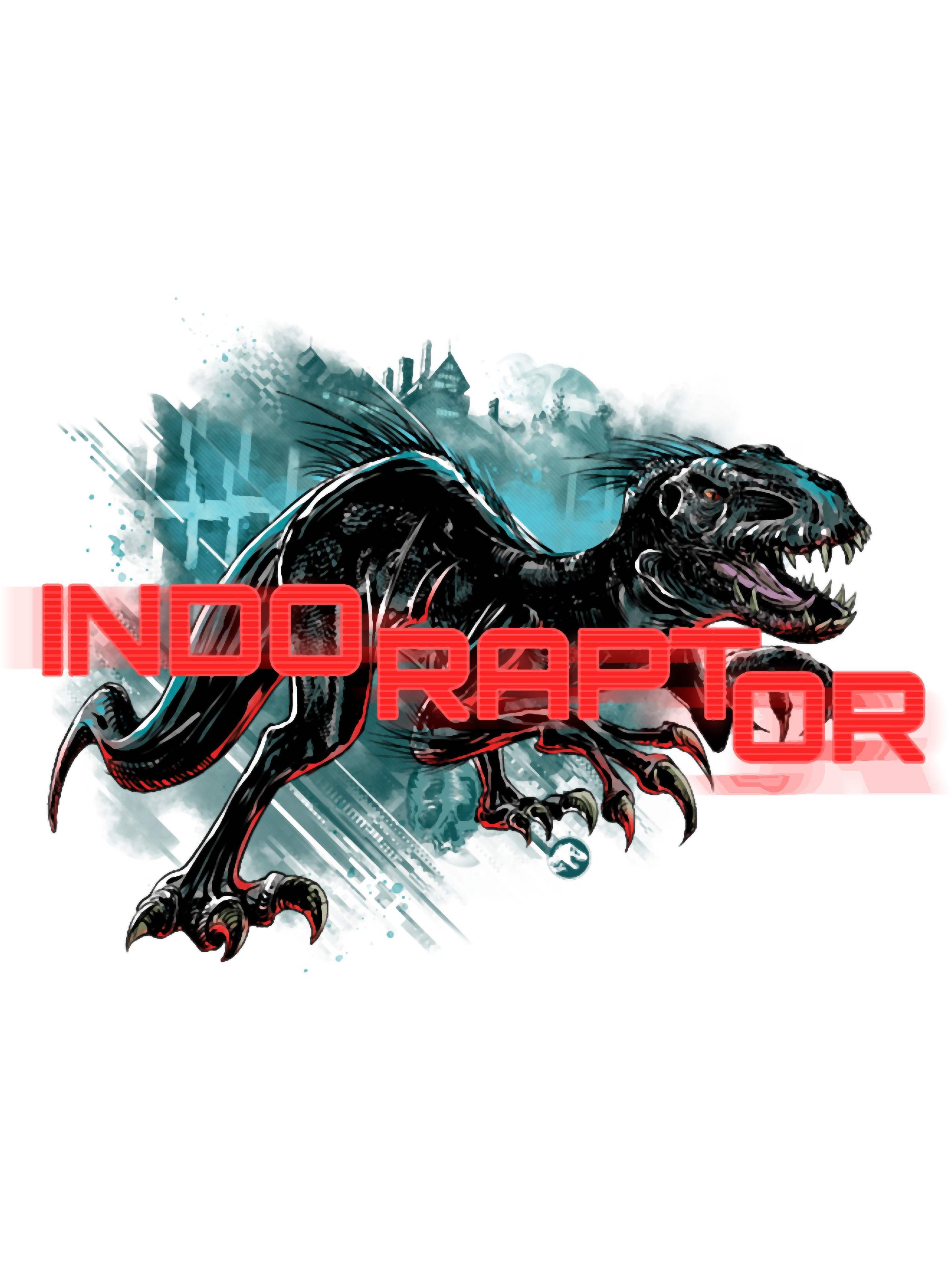 Jurassic World Fallen Kingdom Indoraptor Portrait | Inspire Uplift