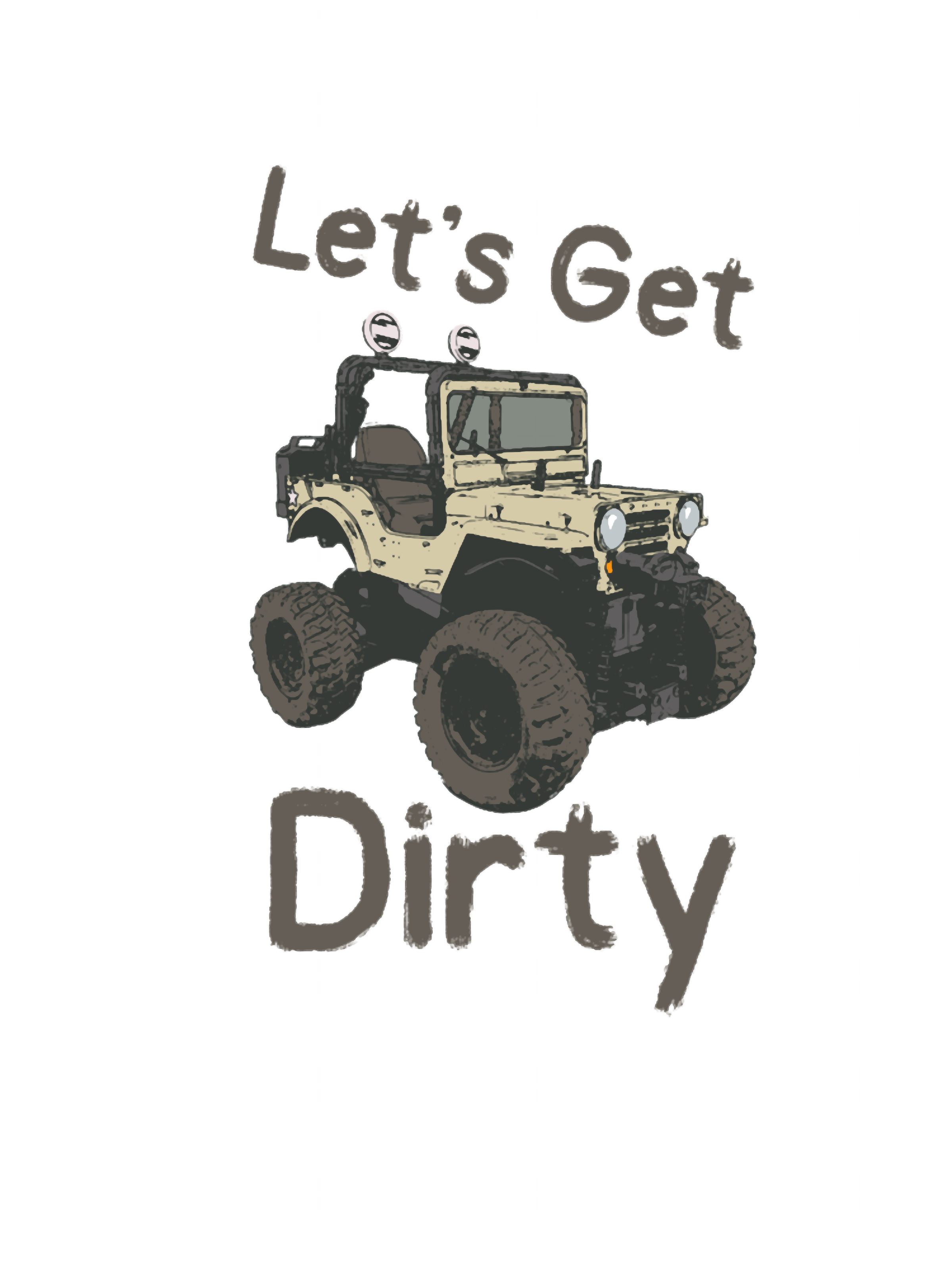 Lets Get Dirty Svg | Inspire Uplift