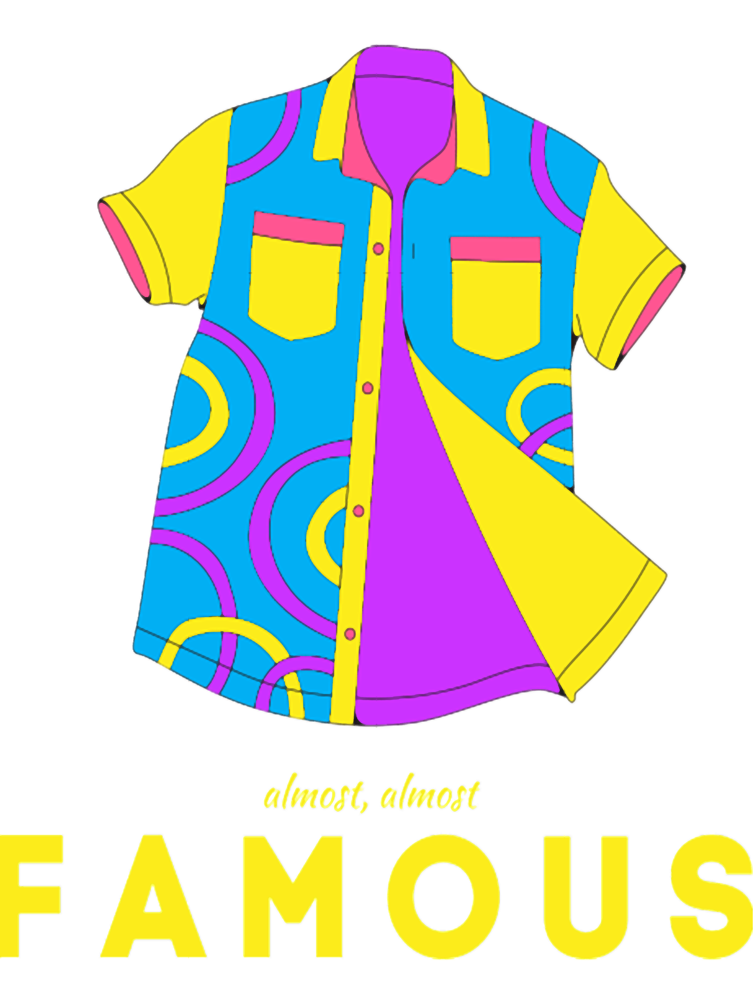 Famous Almost, Almost Famous Funky Colourful 80s Style | Inspire Uplift