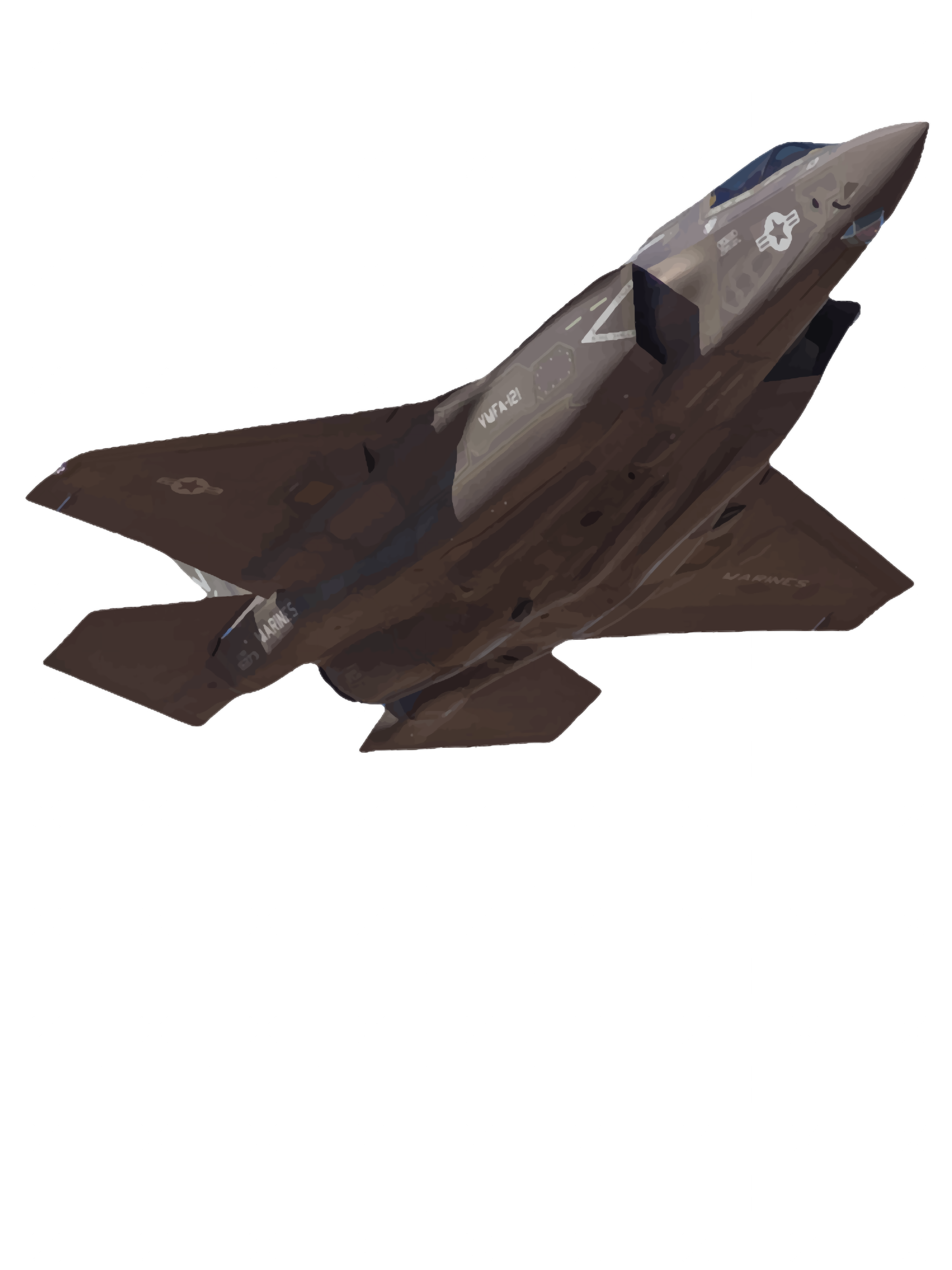 Lockheed Martin F 35 Lightning Fighter Jet under side US Air - Inspire