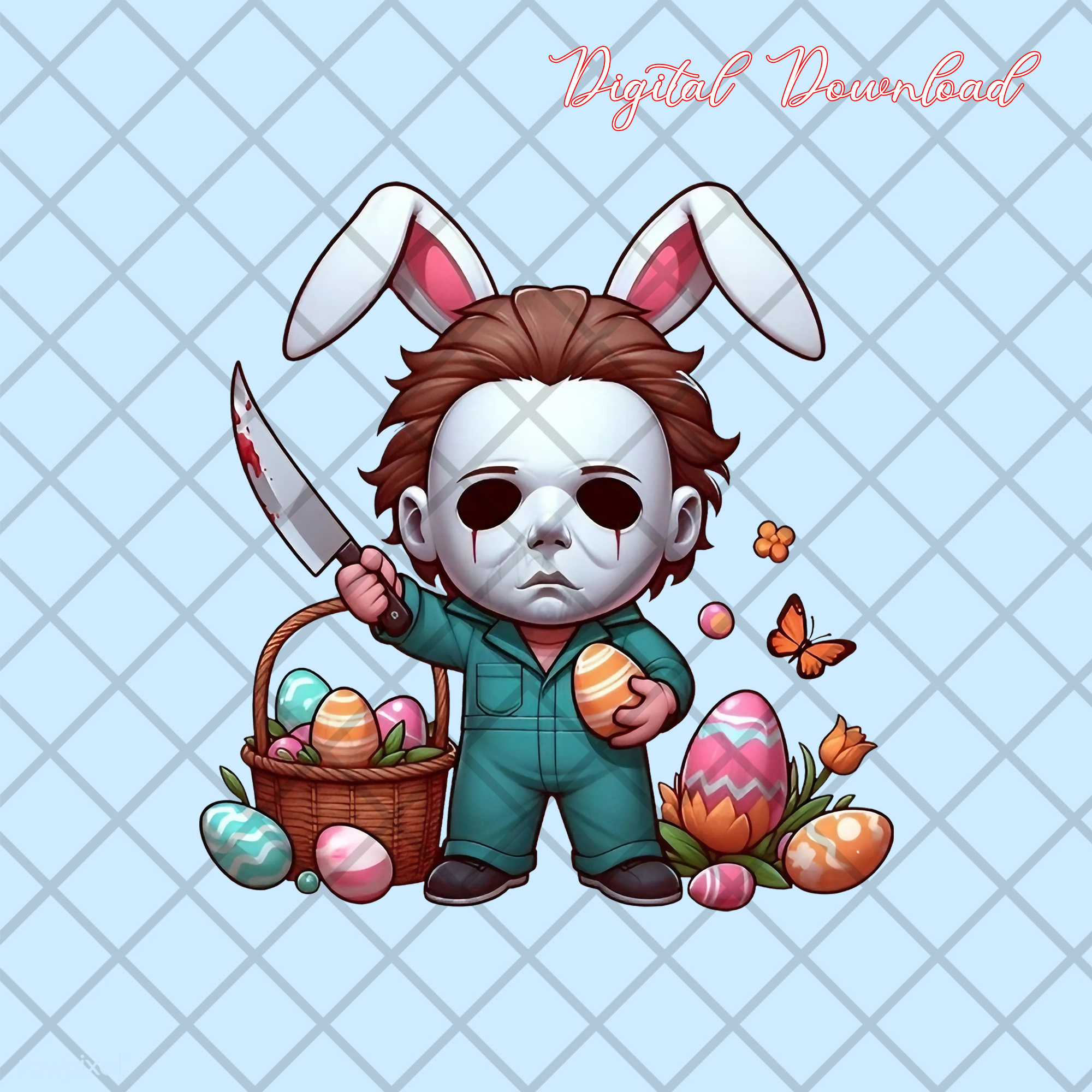 Michael Myers Chibi Horror Movie Killer Cute Character Happy Inspire 1708524563 MD19022413 2