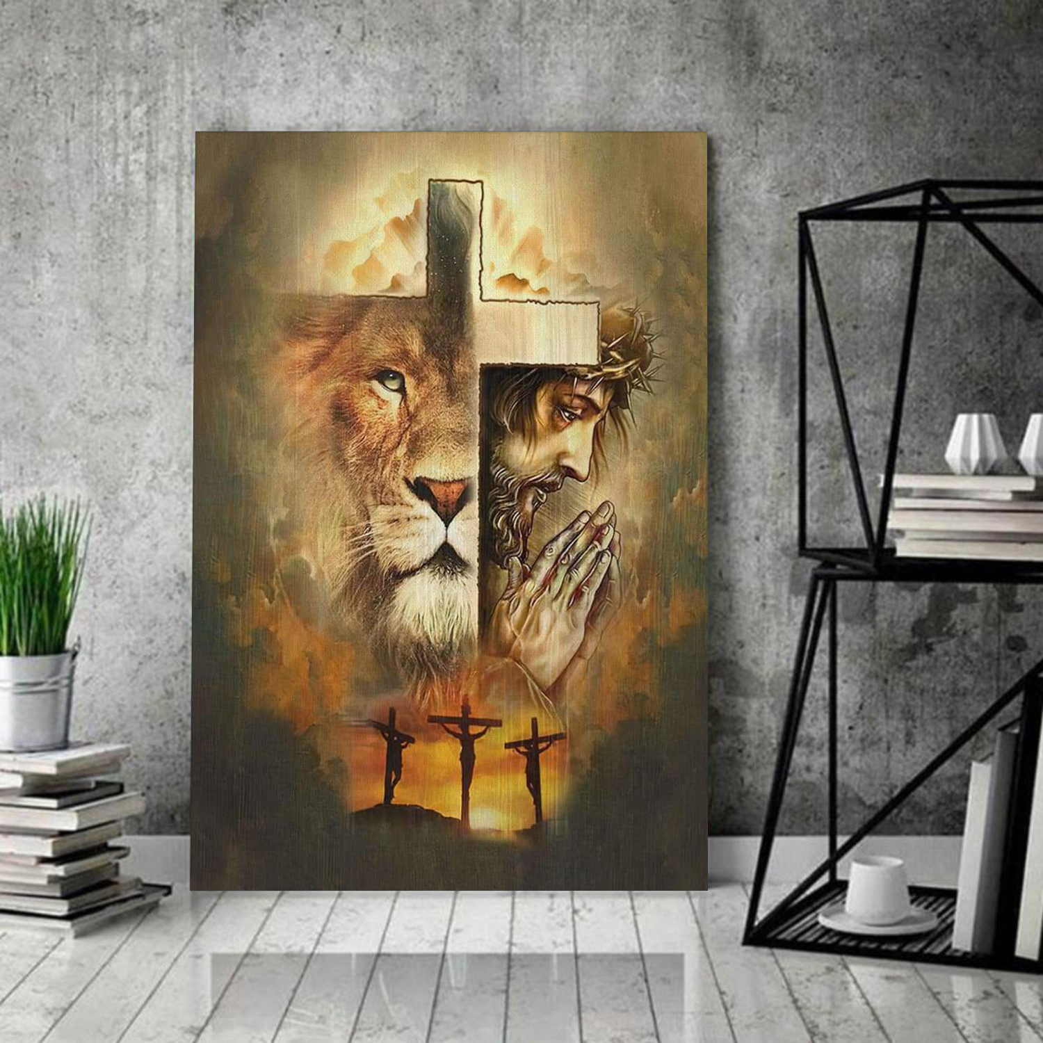 The Lion of Judah Canvas