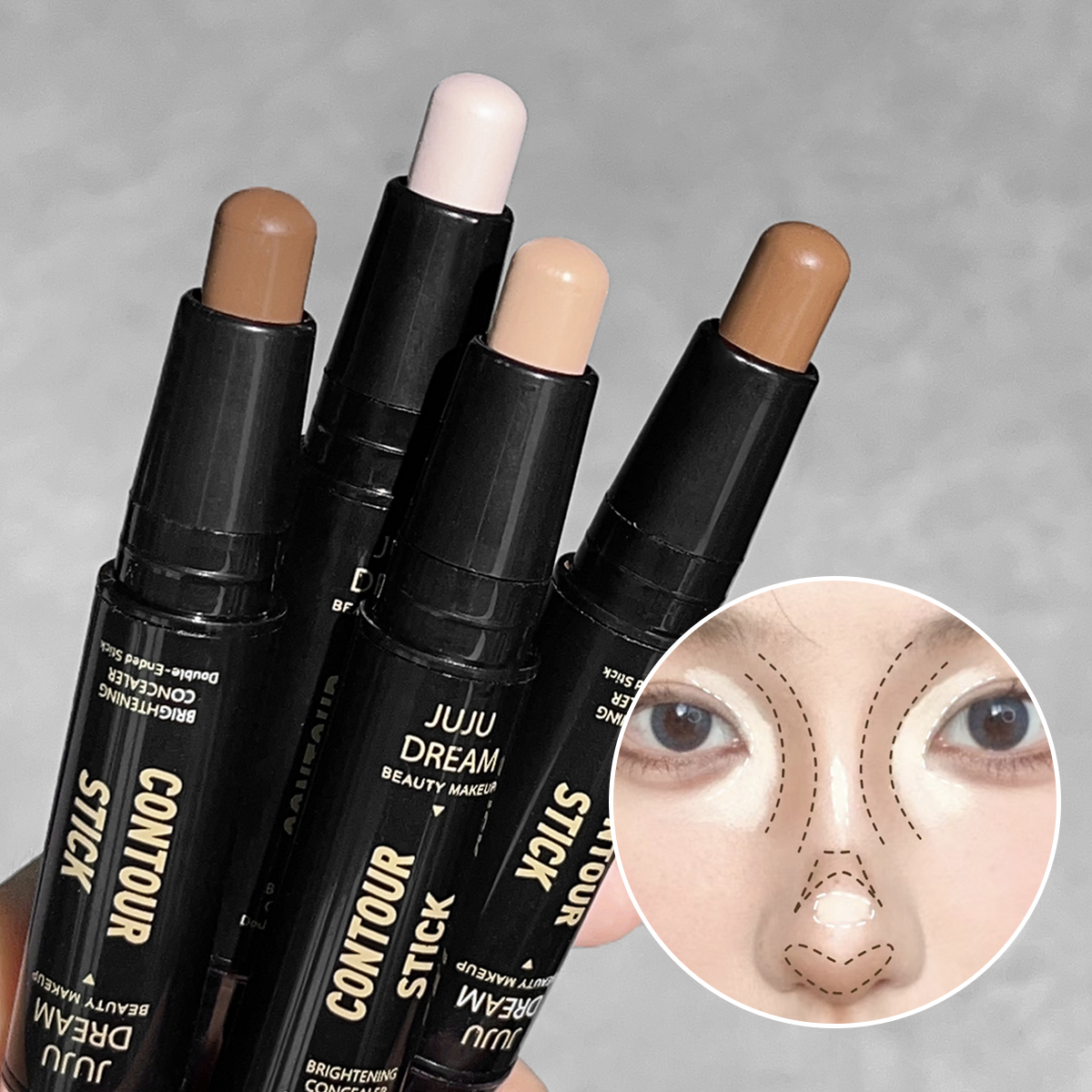 Dual-Ended Contour Stick – 3D Face Sculpting Highlighter | Inspire Uplift