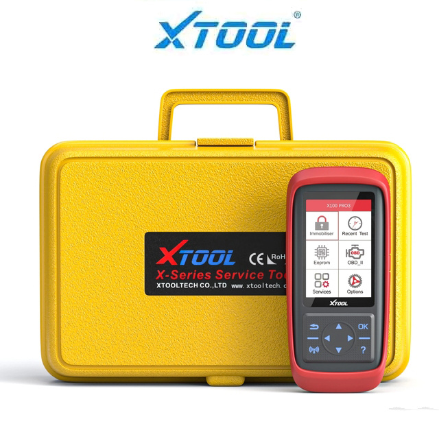 XTOOL X100Pro2 Professional OBD Scanner, Key Programmer + Immobilizer with EEPROM Adapter