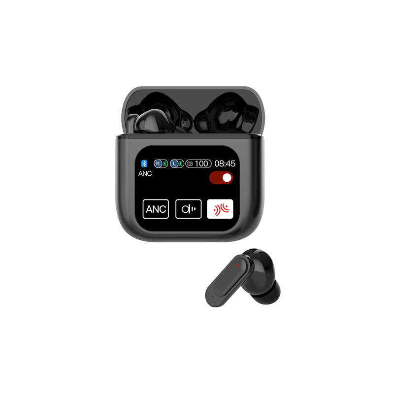 Bluetooth 5.3 TWS Wireless Earphone, Touch Control ANC Headset, ENC Call Earbud, Long Battery HiFi Audio