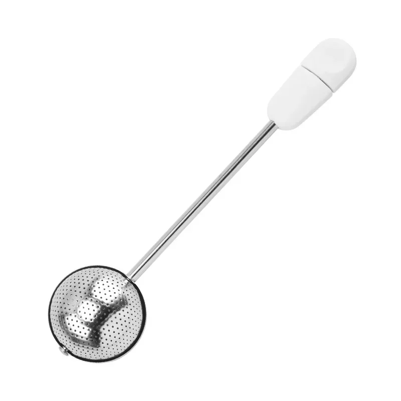 Rotating Tea Infuser Spoon Stainless Steel Tea Strainer for Loose Leaf Tea