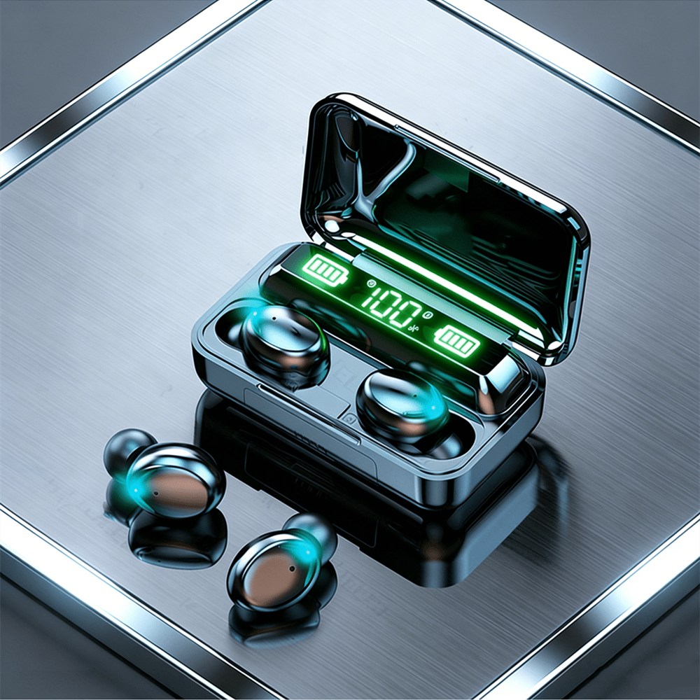 Wireless Earbuds with Deep Bass and Touch Control for Sport