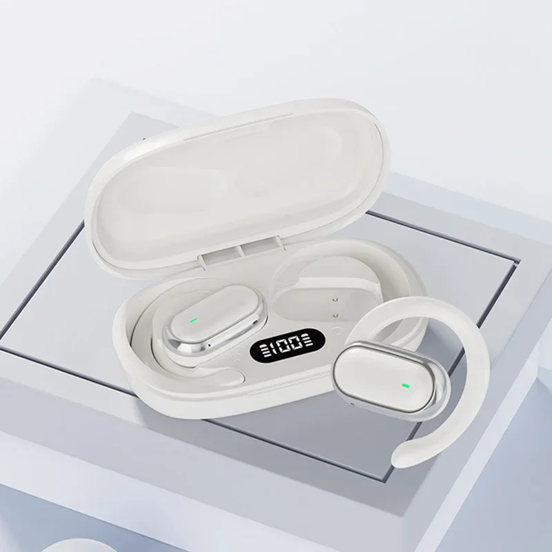 Bluetooth Earphones Sport Wireless Headphones with Mic Waterproof HiFi Stereo Long lasting Battery for All Phones