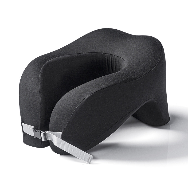 Premium Memory Foam Travel Neck Pillow Ergonomic Airplane Neck Support & Cervical Comfort