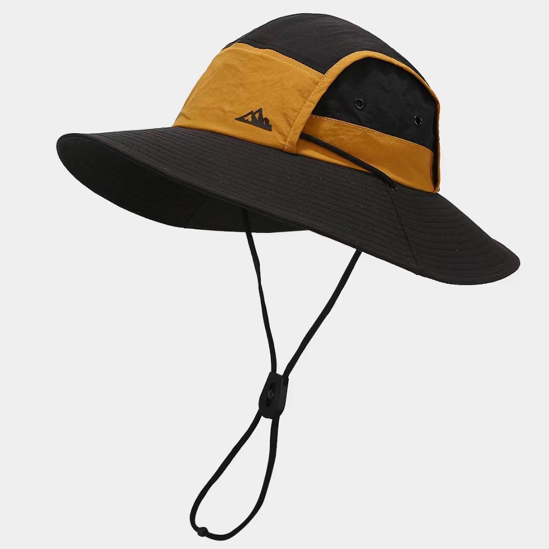 All Season Foldable Sun Protection Hat Wide Brim Lightweight Fishing Hat for Outdoor Activities
