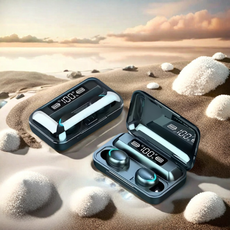 Premium Bluetooth Earphones True Wireless Sport Earbuds with Touch Control & Deep Bass