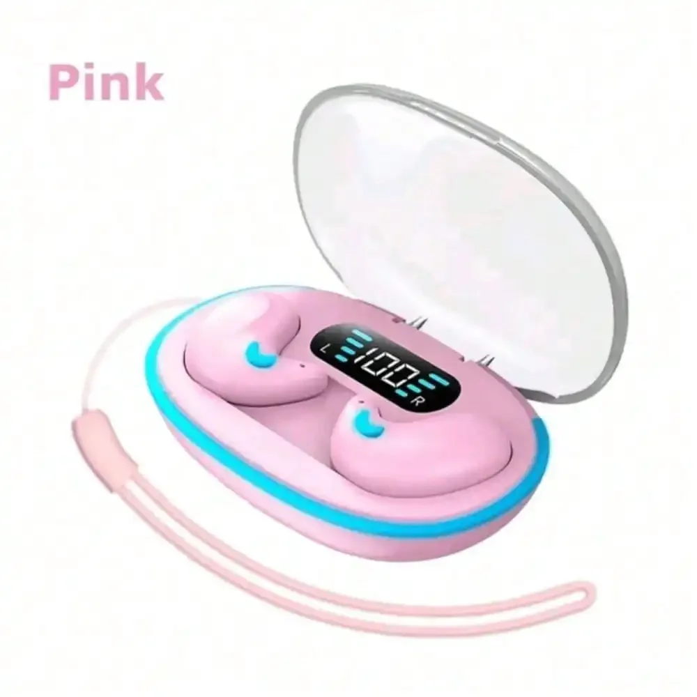 Sleeping Bluetooth Earbuds Waterproof Wireless Bluetooth Earphones with Hi Fi Stereo Sound & Mic