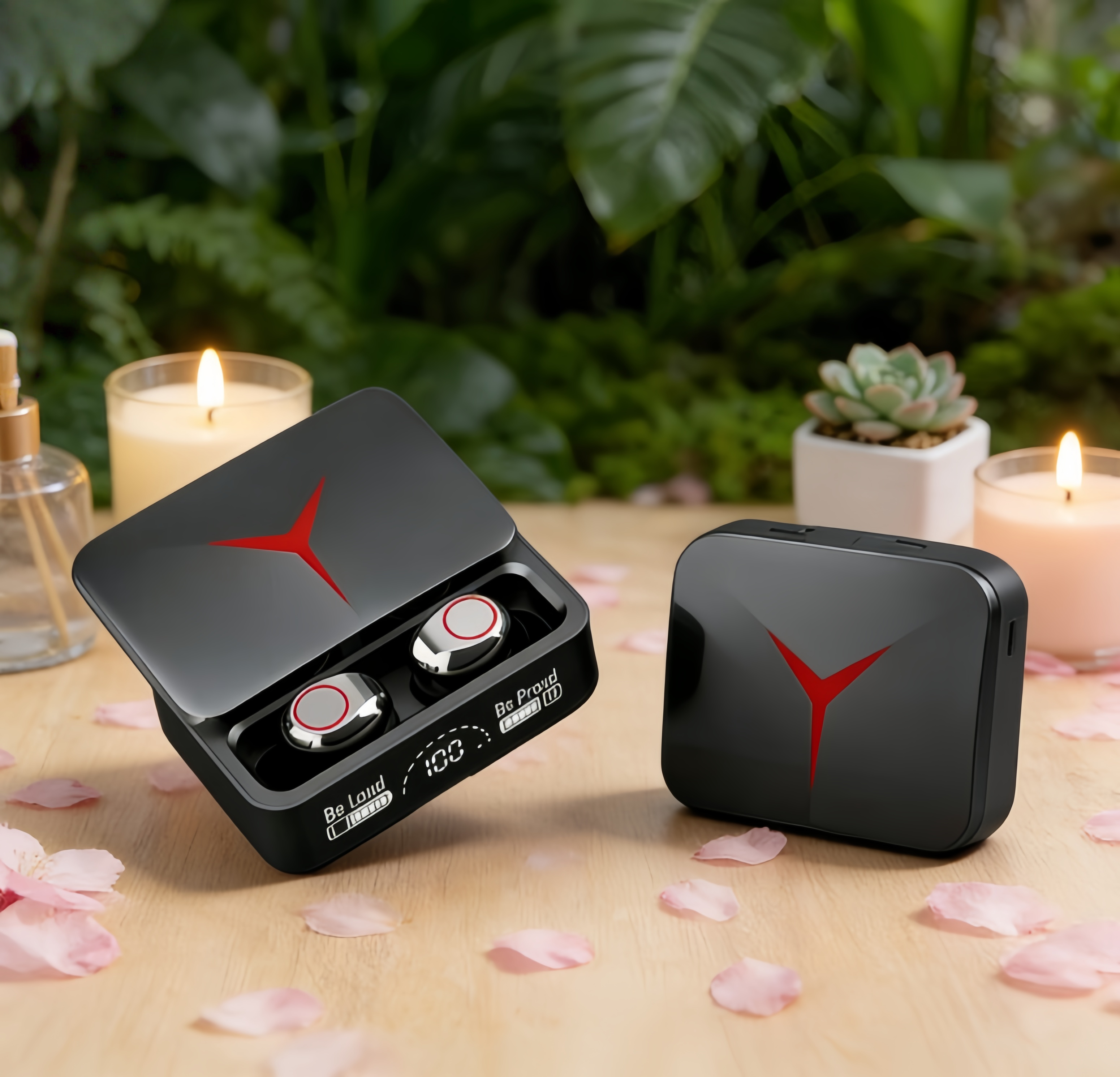 Wireless TWS Bluetooth Earbuds with Touch Control & Hifi Stereo