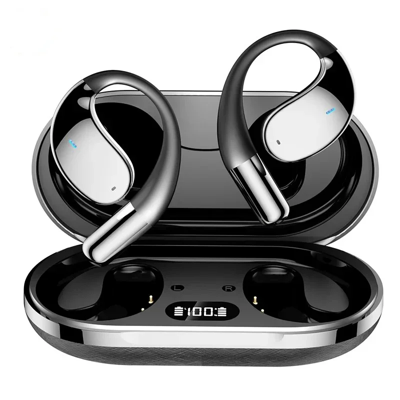 Wireless Bluetooth Earbuds with Mic Bass Stereo Sport Headphones