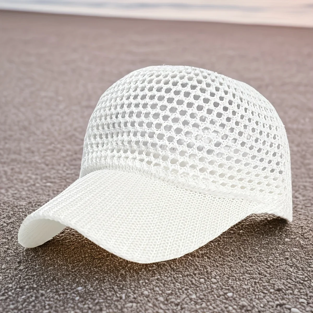 All Season Breathable Mesh Sun Protection Hat Adjustable Outdoor Hiking & Fishing Cap