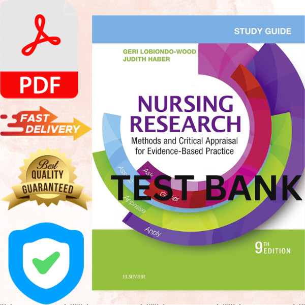 Test Bank For Nursing Research Methods and Critical Appraisa | Inspire ...
