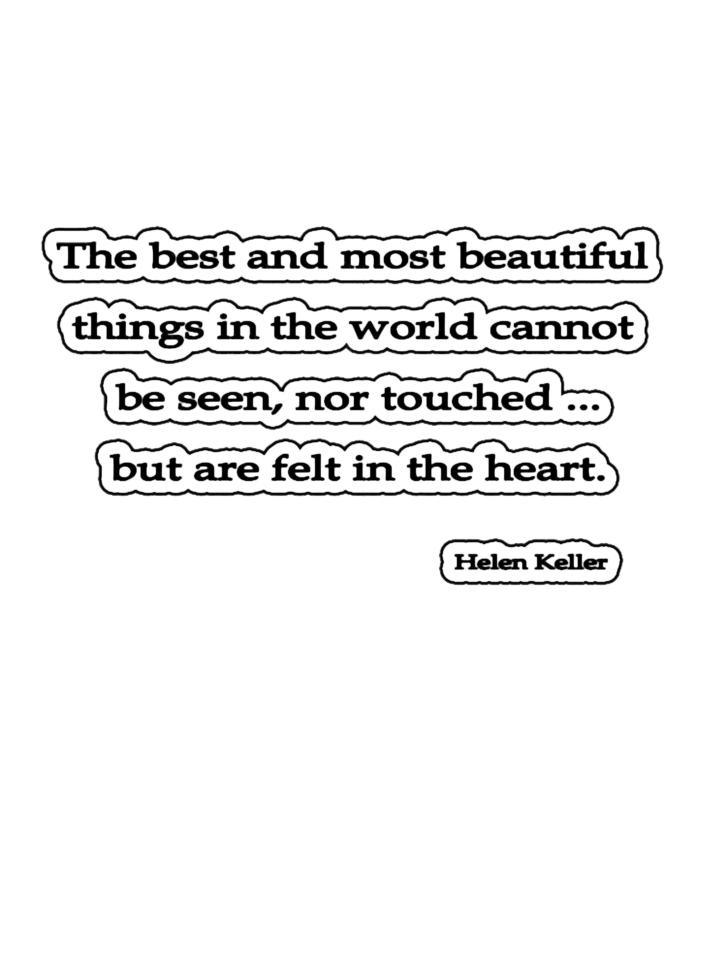 The best and most beautiful Helen Keller Inspire Uplift