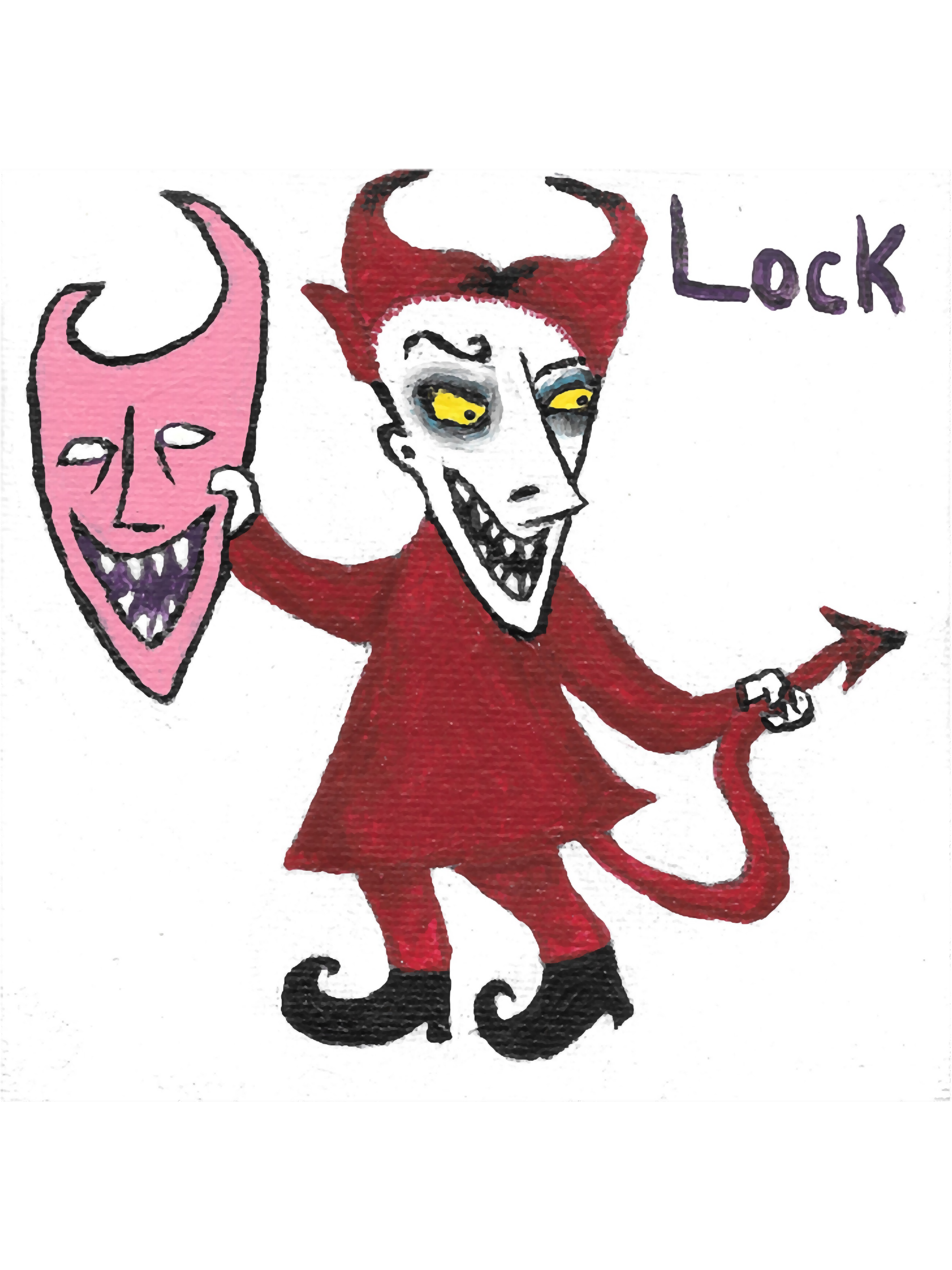 The Character Lock from Nightmare Before Christmas | Inspire Uplift