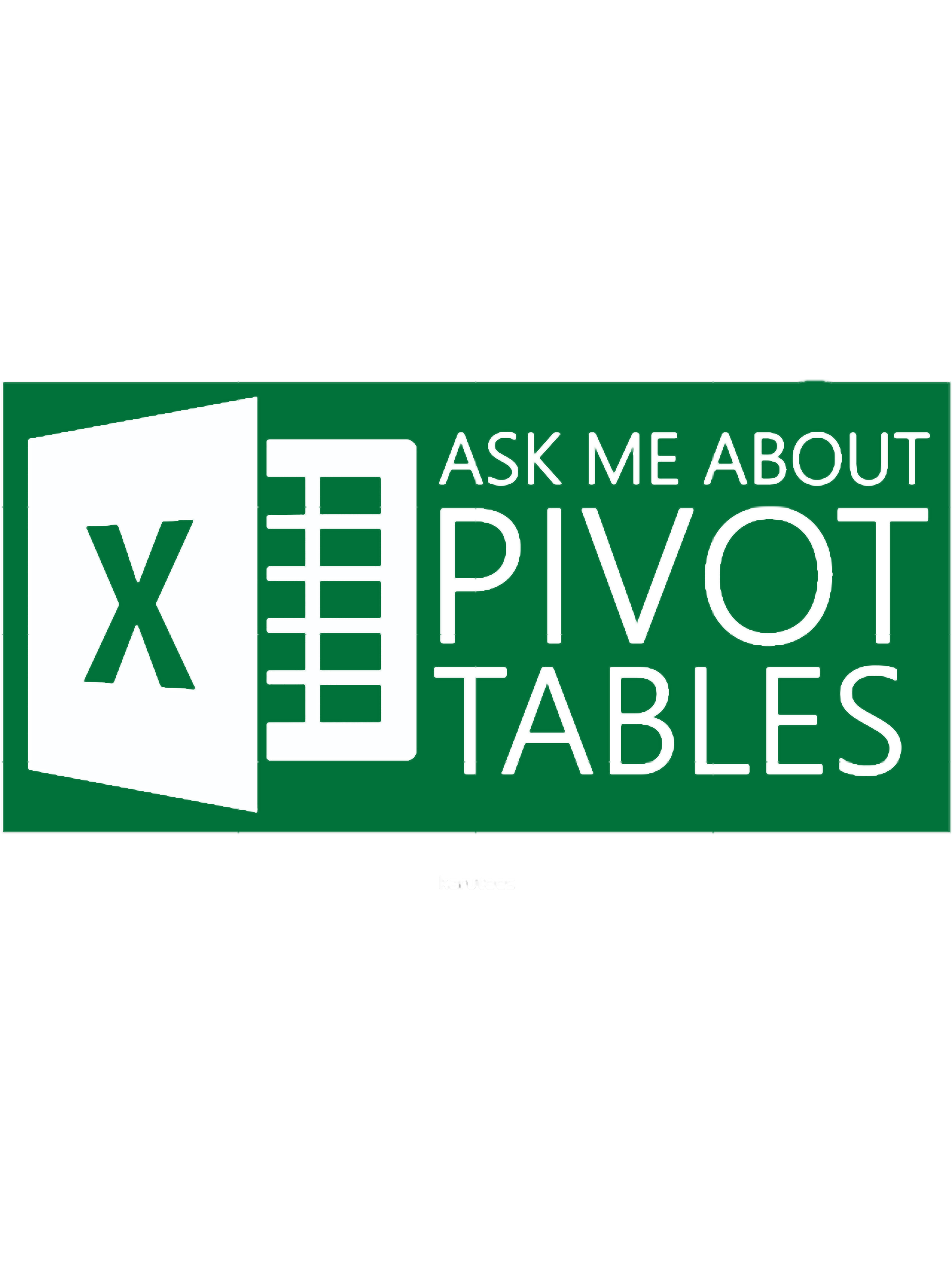 Excel Ask Me About Pivot Tables | Inspire Uplift