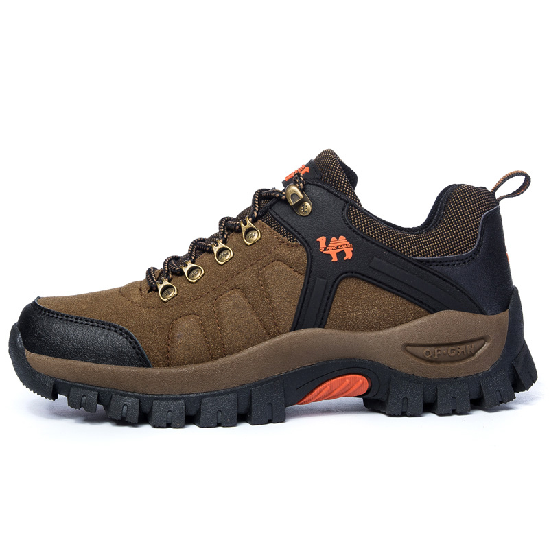 Fashion Hiking Boots Non Slip Outdoor Rubber Ankle Boots Mens Women Climbing Shoes Autumn Winter Sneakers