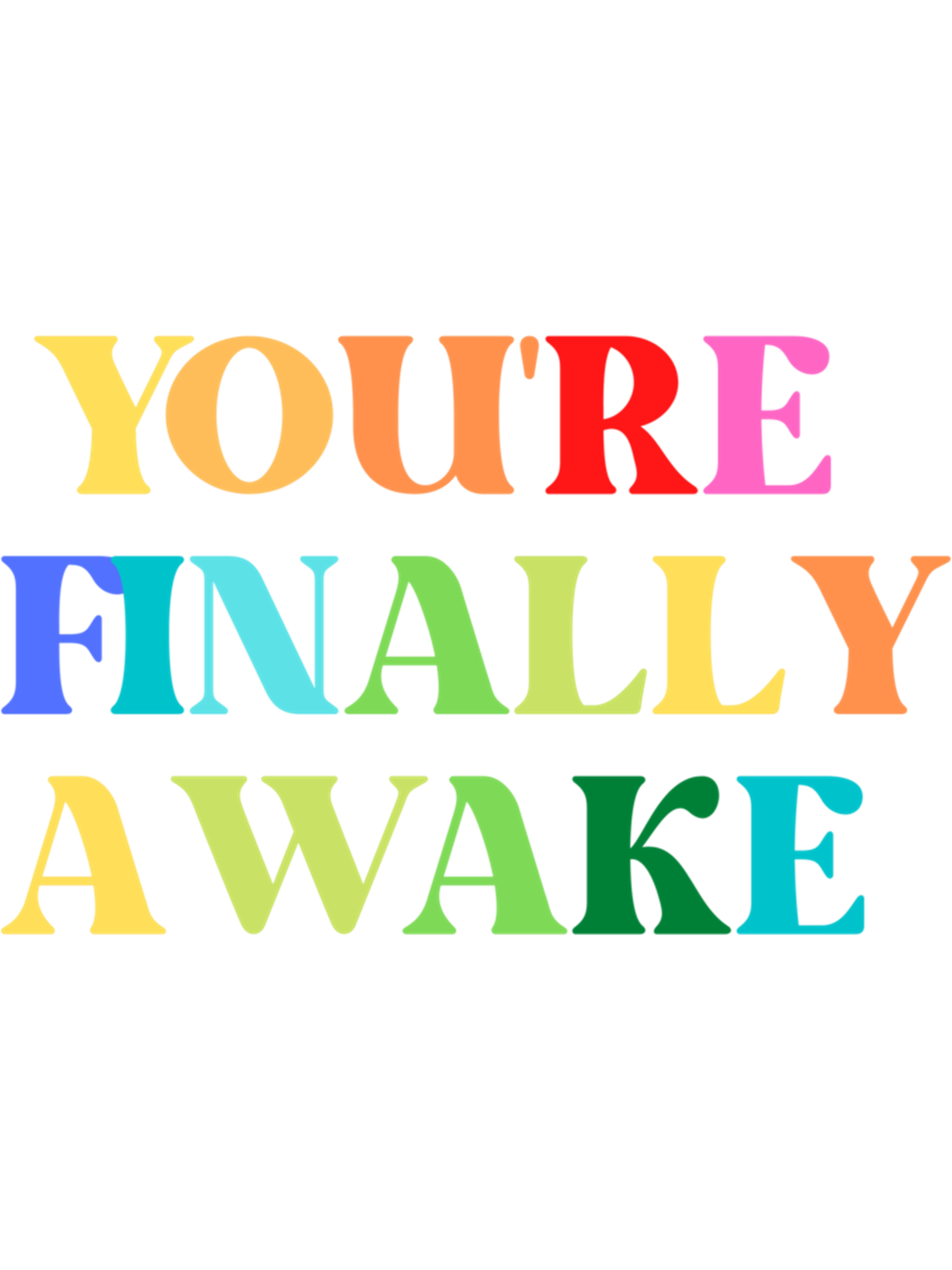 You're Finally Awake Shirt | Inspire Uplift
