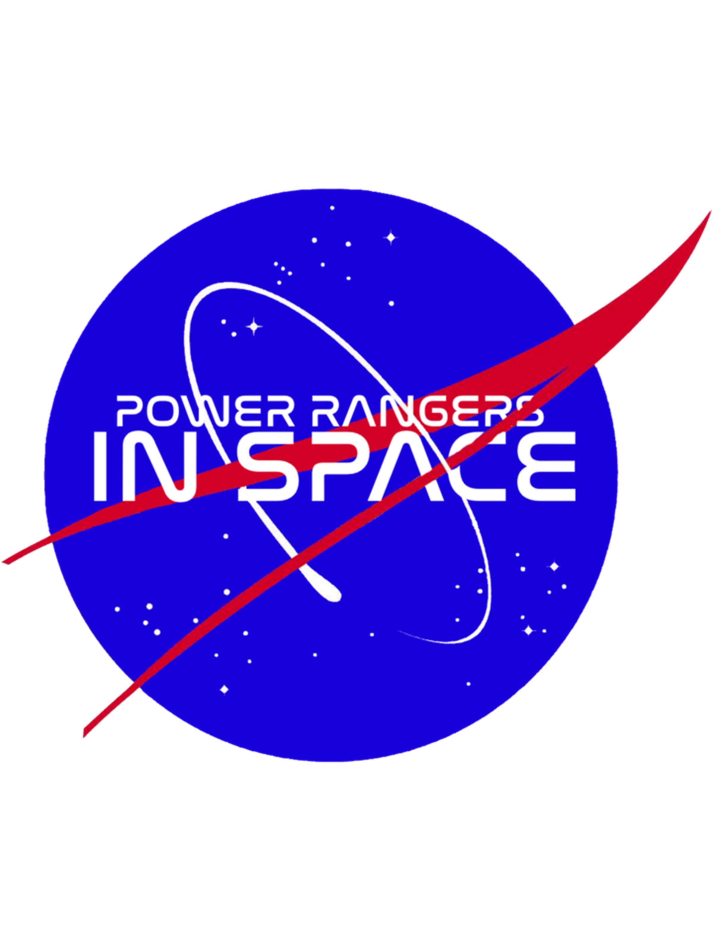 Power Rangers In Space - Nasa Logo | Inspire Uplift