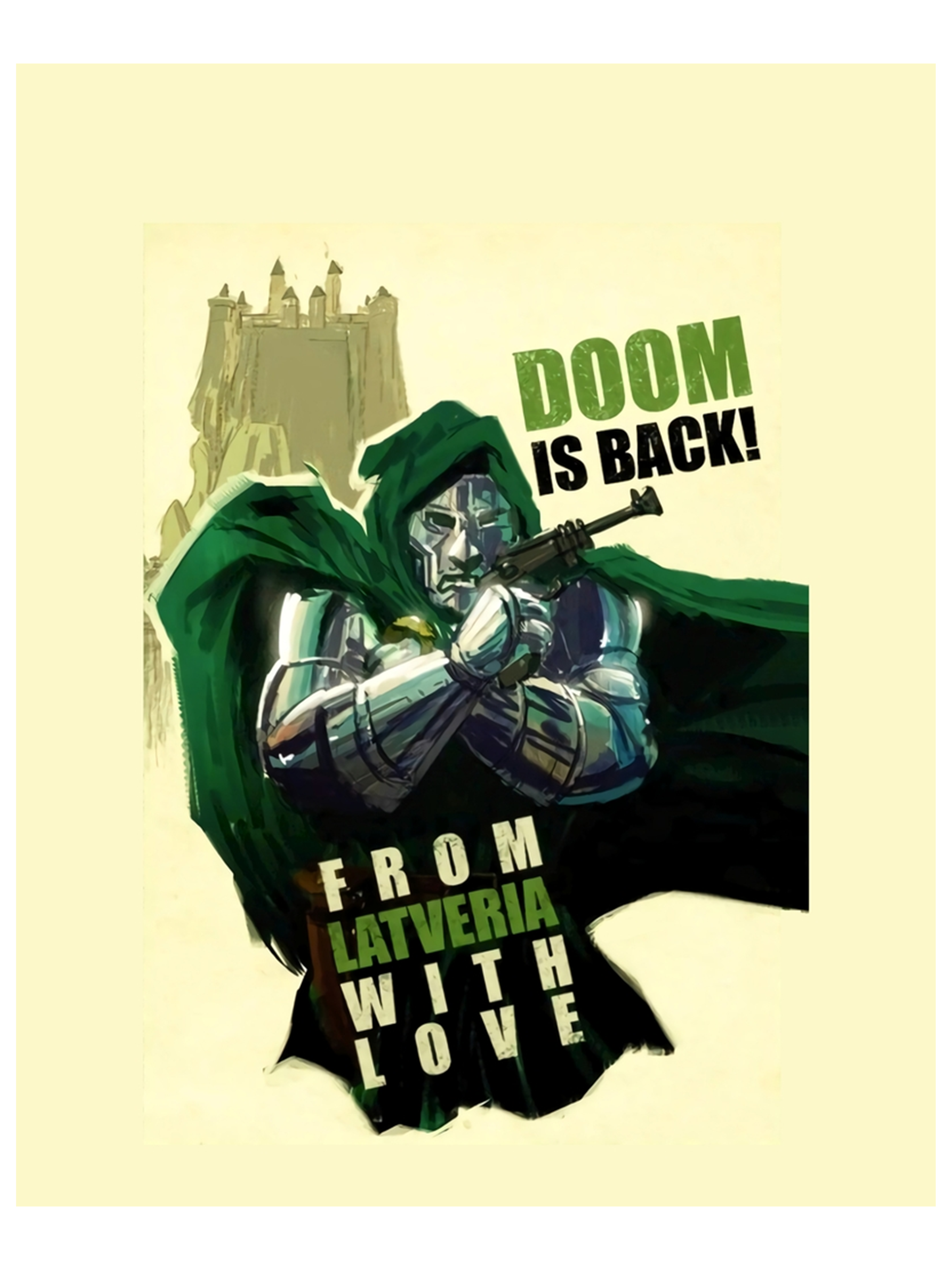 Doctor Doom Graphic | Inspire Uplift
