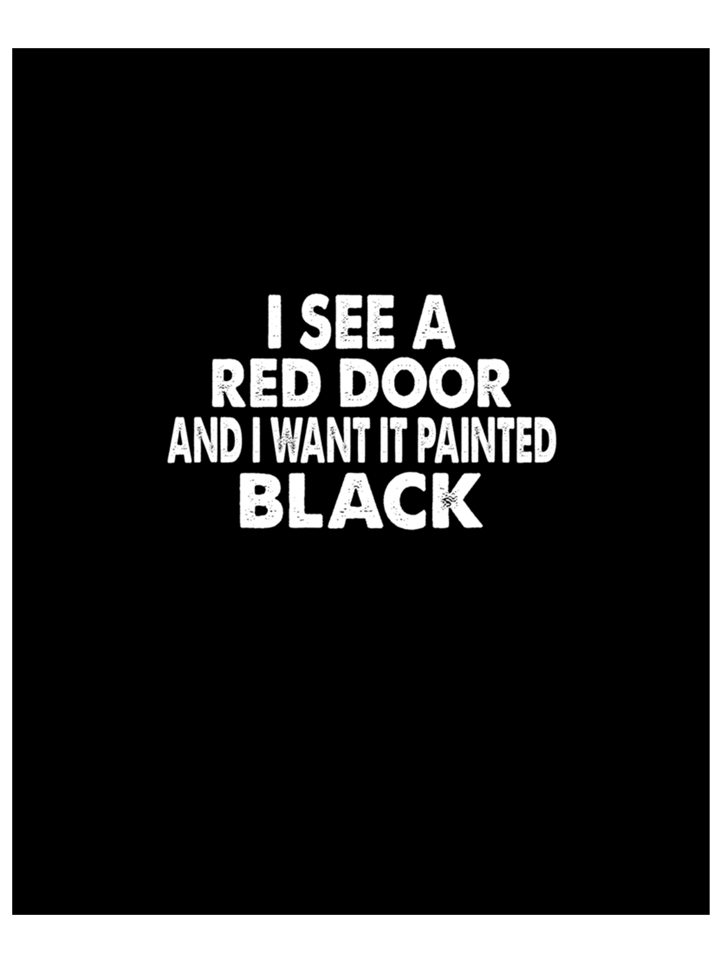 painted black rolling stones lyrics
