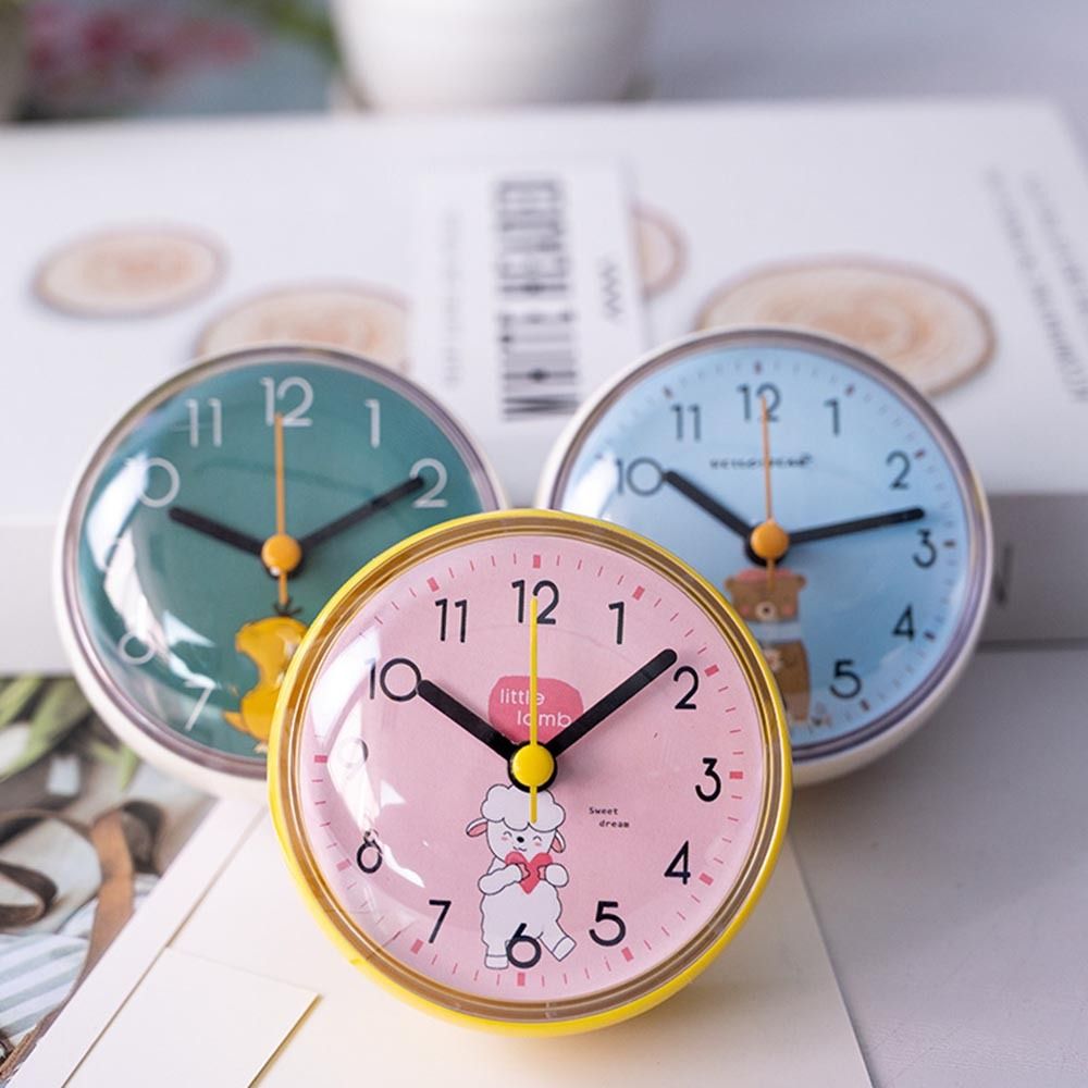 Waterproof Mini Sucker Wall Clock for Bathroom and Kitchen | Inspire Uplift