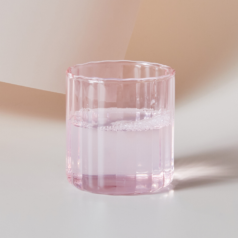Glass Cups, Heat Resistant Glass Cup Brewing Mugs, Stripe Glass Tea, Office Juice Coffee, Milk Mug Family Cups Glass Cups, Heat Resistant Glass Cup Brewing Mugs, Stripe Glass Tea, Office Juice Coffee, Milk Mug Family Cups