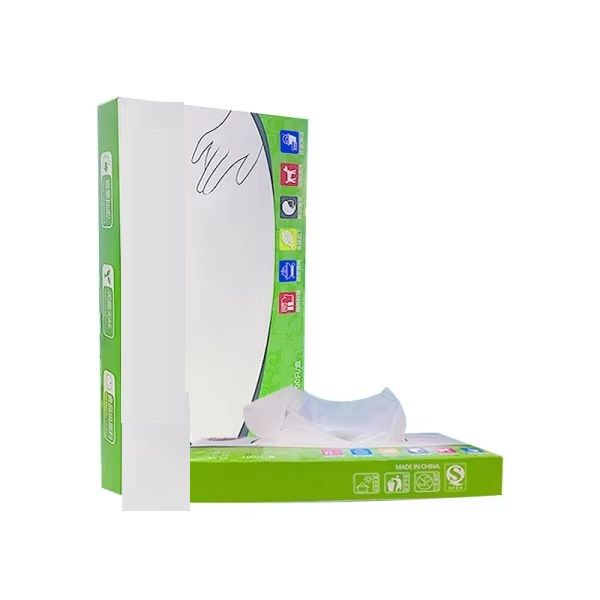 Durable TPE Clean Hygienic Gloves for Household Cleaning, Food Prep, Waterproof and Thickened Transparent Gloves